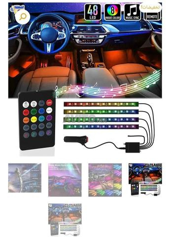 ليد أضواء قدم السيارة - 2