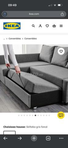 Canapé lit avec espace rangement modèle IKEA - 2