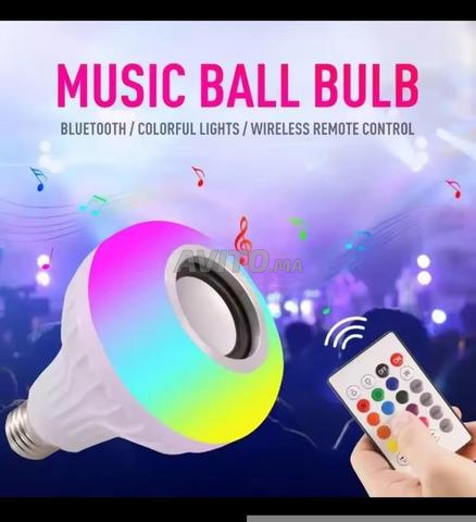 مصباح ليد بلوتوث موسيقى - 2