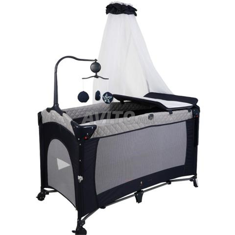 سرير أطفال قابل للطي - 2