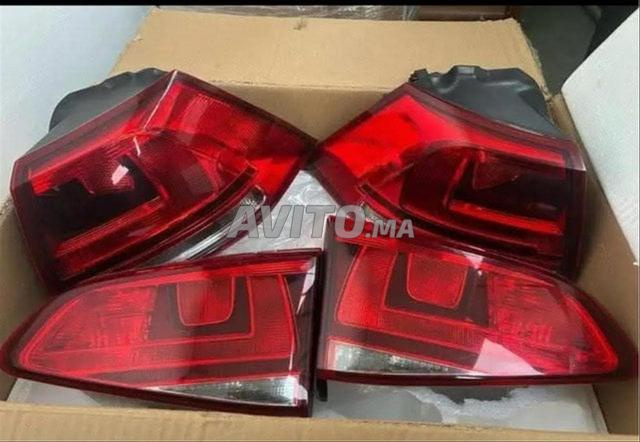 Deux feux arrières Golf 7 originaux complets