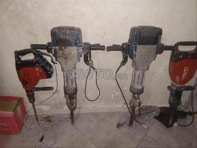 4 grandes Dégageuses marque Hilti et boshe