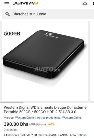 Disque dur externe 500 g