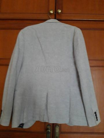 سترة رجالية رمادية في حالة جيدة - 2