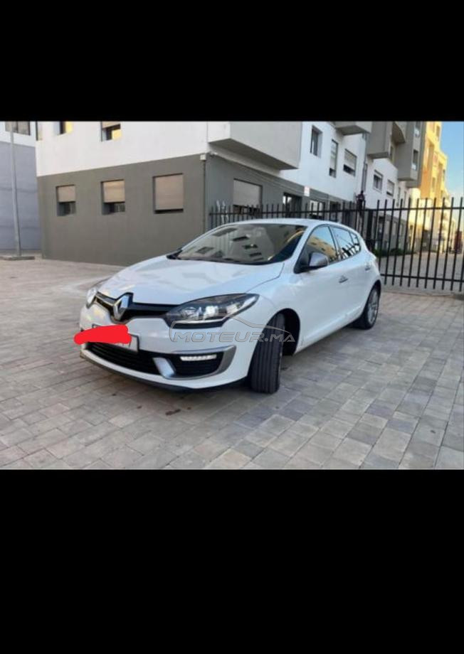 Mégane 3 gt line blan nacré 