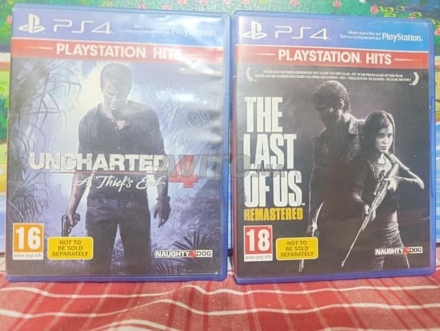 قرص بلو-راي PS4 Uncharted 4 و the last of us