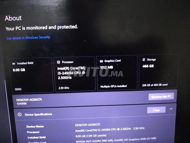 لابتوب Lenovo Thinkpad i5 مع كارت جرافيك إضافية - 2
