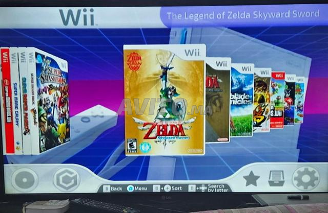 وحدة تحكم Wii 32 جيجابايت مُعدلة، مليئة بالألعاب - 2
