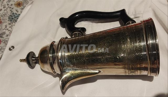 إبريق شاي وآلة قهوة للتحف من إنجلترا - 2