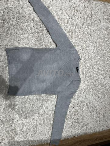 كنزة صوفية رمادية - 2