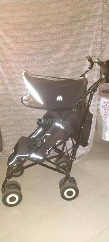عربة أطفال ماكلين سوداء