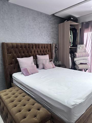 سرير مع تخزين ومرتبة وأثاث تخزين - 2