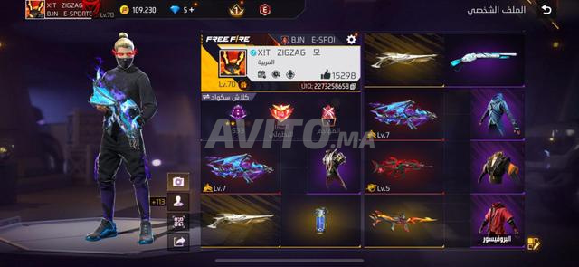 Compte Free Fire - 2