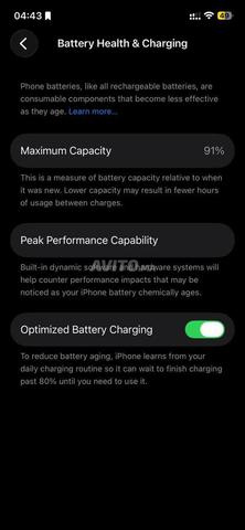 iPhone 12 - 128GB - 91 Batterie - 2