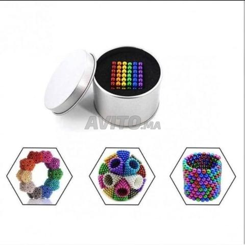 Billes magnétiques pour le divertissement - 2