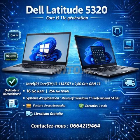 💻 Dell Latitude 5320 Core i5 11ᵉ 16 Go 256 Go