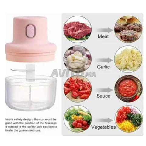 خلاط كهربائي مفرمة Mixeur électrique USB Hacheuse - 2