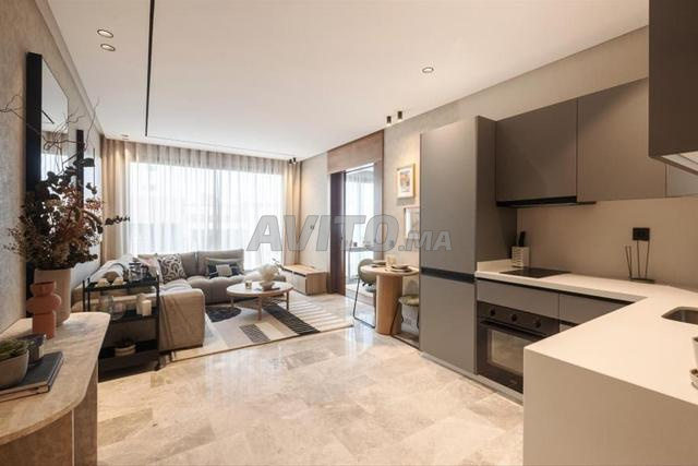 استوديو جديد مفروش للإيجار مع تراس 21 متر مربع - 2