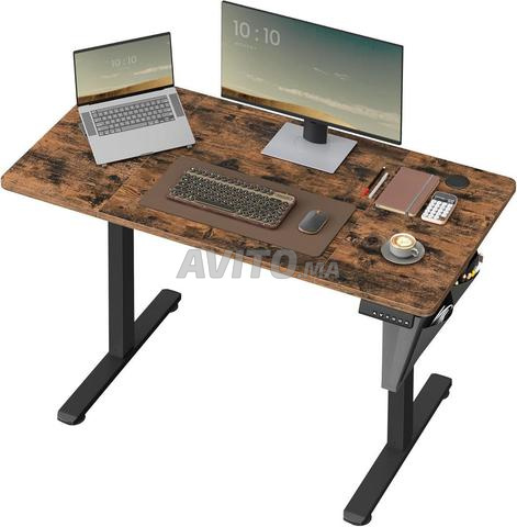 SONGMICS مكتب كهربائي 120x60x72 مستعمل 4 أشهر - 2