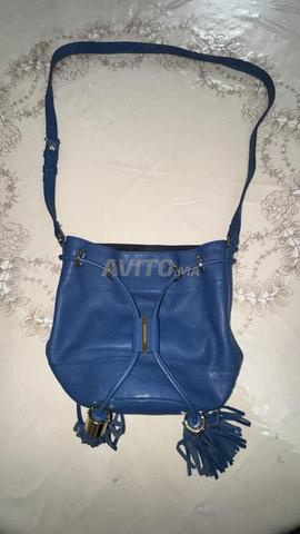 حقيبة كلوي زرقاء أصلية - 2