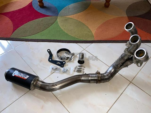 Ligne complète mivv carbon Mt09/Tracer 9 phase 3