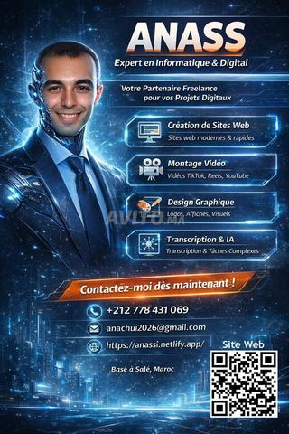 Expert en informatique web IA et création digitale