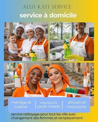 Femme polyvalente africaine et marocaine