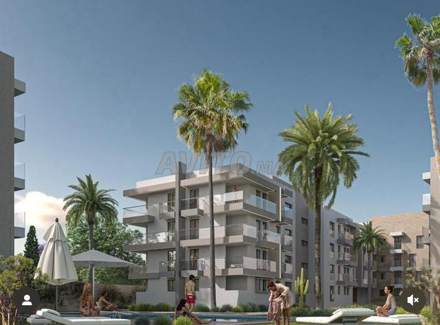 شقة في إقامة مغلقة مع مسبح