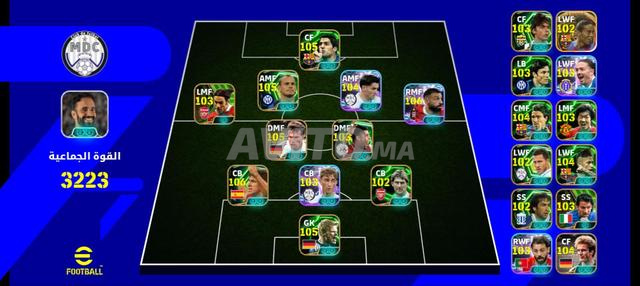 Compte eFootball Epic/BigTime (Force 3223) - - 2