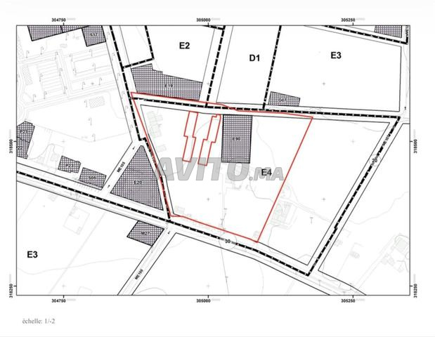 أرض E4 للبيع مديونة مجهزة - 2
