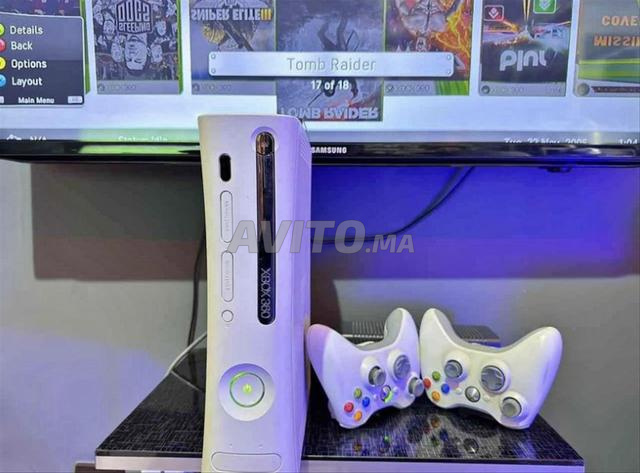 XBOX 360 S FLASHÉ PLEIN DE JEUX