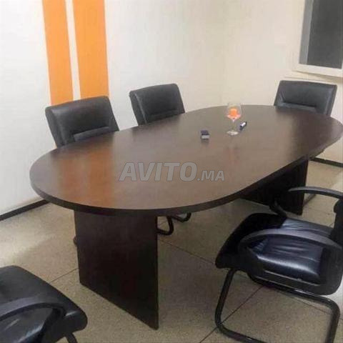 طاولة MDF لغرفة اجتماعات عصرية - 2