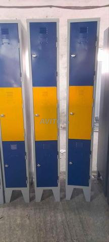 Vestiaire en acier - 3 cases par colonne - 2