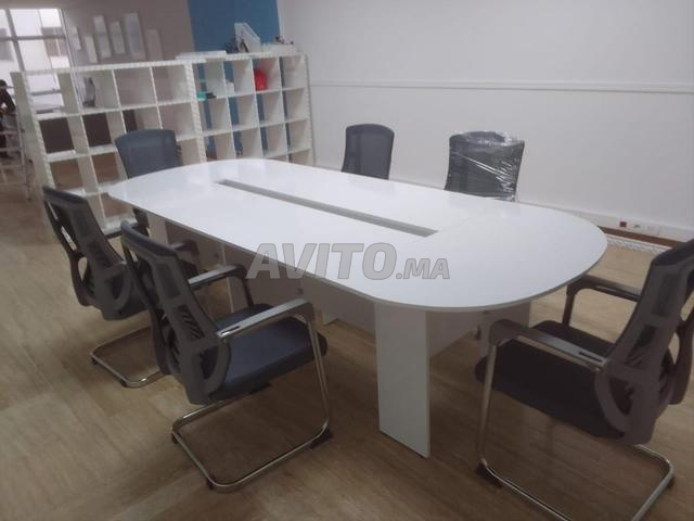 طاولة MDF للعمل المشترك | طاولة عمل جماعي - 2