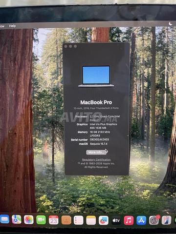 Macbook pro 13” i7 2 To