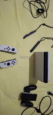 نينتندو سويتش OLED بيضاء كاملة - 2
