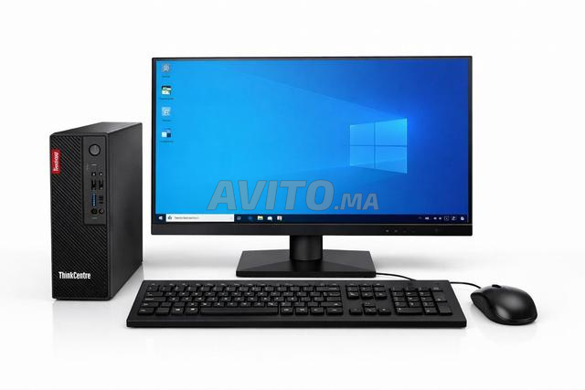 PC Lenovo ThinkCentre i5 écran clavier souris