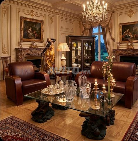 طاولة قهوة مرموقة تحفة فنية - 2