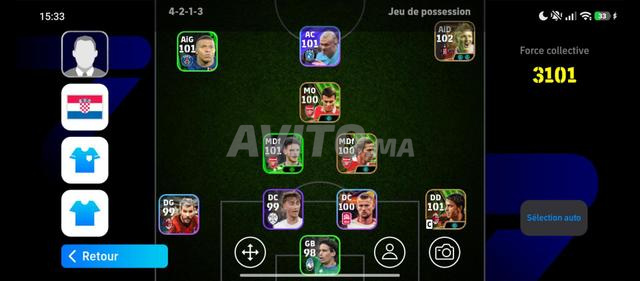 Compte PES (football) - 2