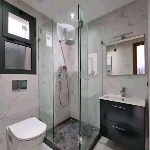 Meublé 2 chambres salon double terrasse maarif - 2