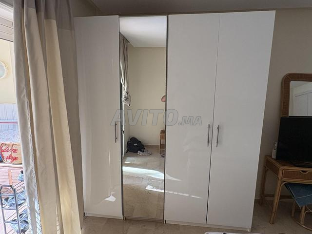 armoire ikea 2mx 2,4m, 4 portes - 2