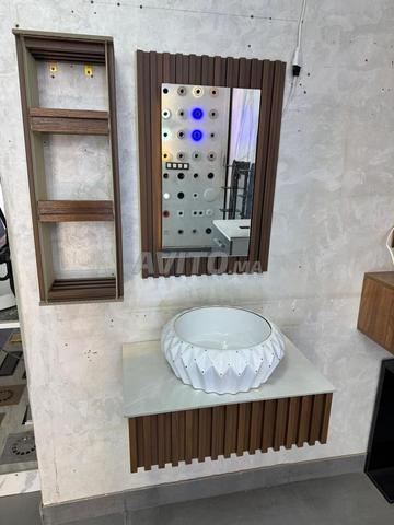 🛁 باك متكامل للحمام فيه 3 قطع