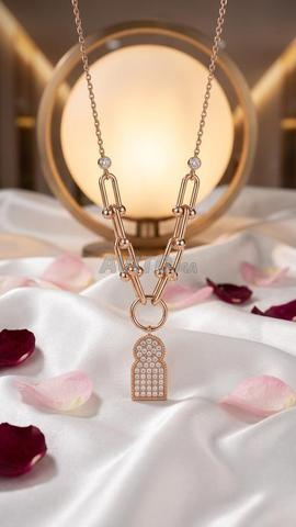 قلادة من الفولاذ المقاوم للصدأ - 2