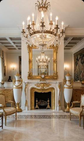 Majestueux paire de vases d'ornement neo classi