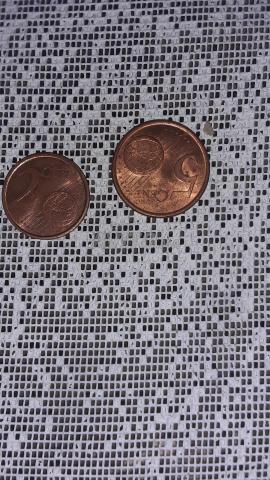 قطعة 50 سنتيم و واحدة من فئتين - 2