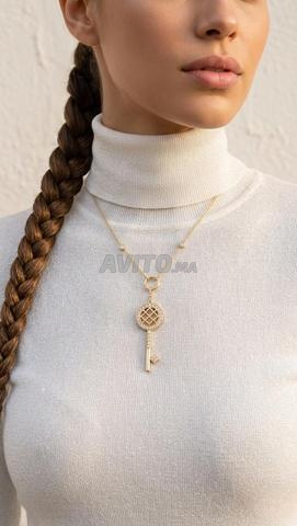 قلادة من الفولاذ المقاوم للصدأ - 2