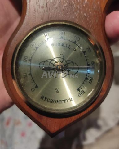 بارومتر هيغرو متر ترمومتر عتيق - 2