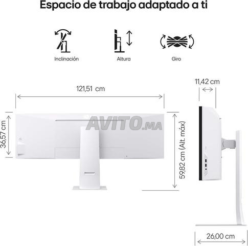 LG 49U950A-W - شاشة منحنية فائقة الاتساع - 2