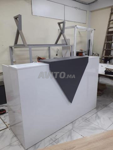 Comptoir en bois MDF neuf – style moderne - 2