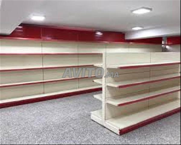 أرفف معدنية احترافية - خاصة بالمتاجر - 2